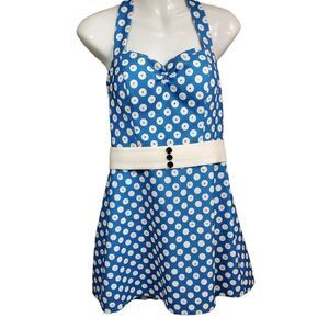 GAIL MCINNIS show choir polka dot dress M